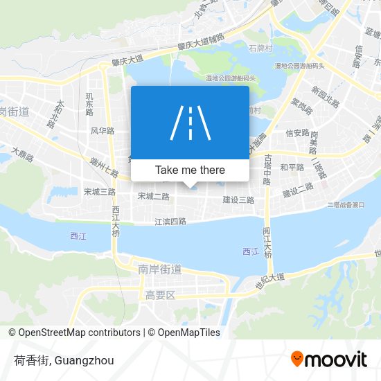 荷香街 map