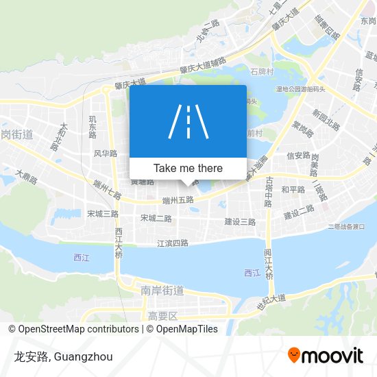 龙安路 map