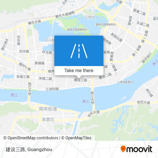 建设三路 map