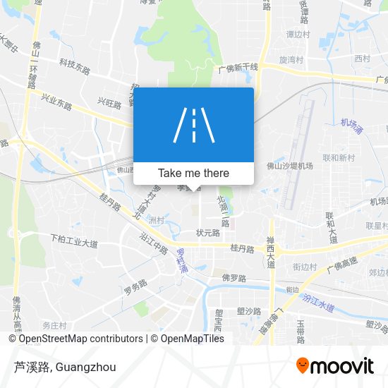 芦溪路 map