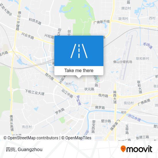 四街 map