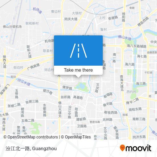 汾江北一路 map