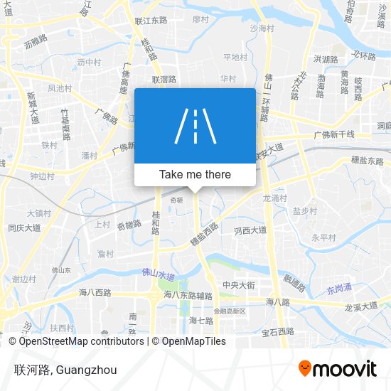 联河路 map