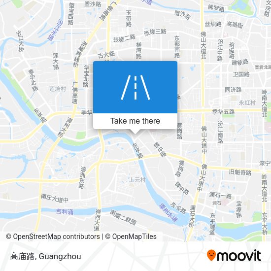高庙路 map