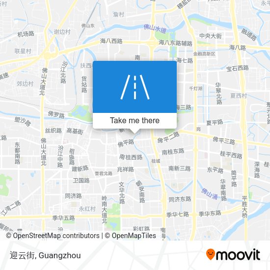 迎云街 map