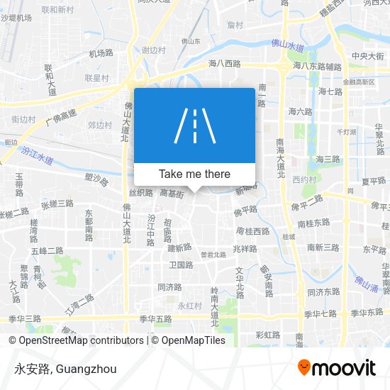 永安路 map