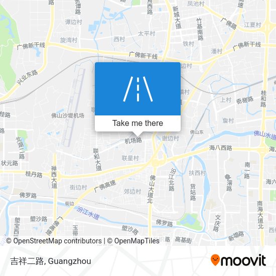 吉祥二路 map