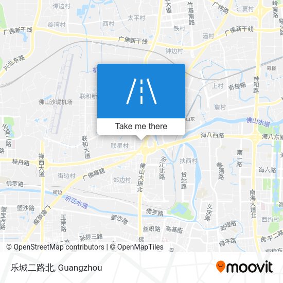 乐城二路北 map