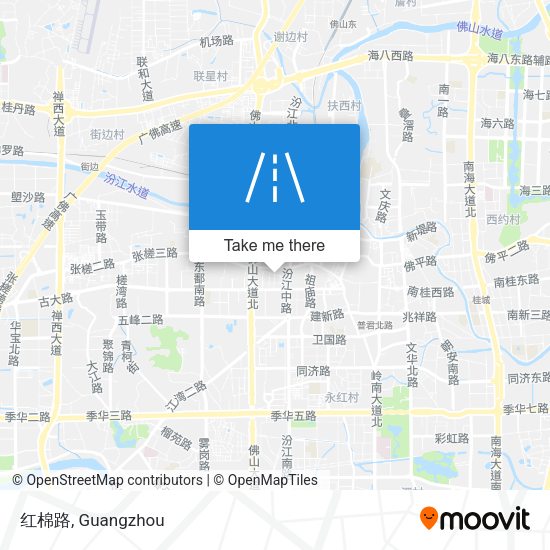 红棉路 map
