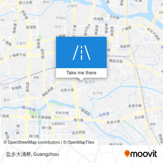 盐步大涌桥 map