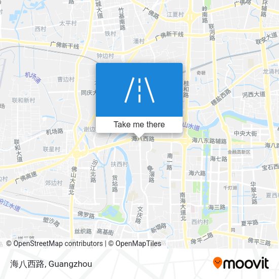 海八西路 map