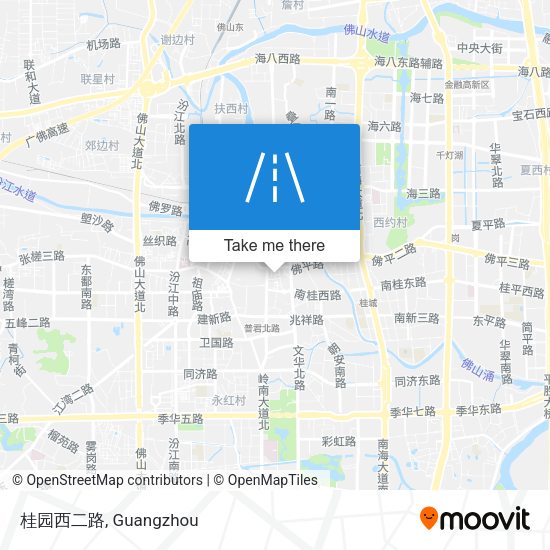 桂园西二路 map