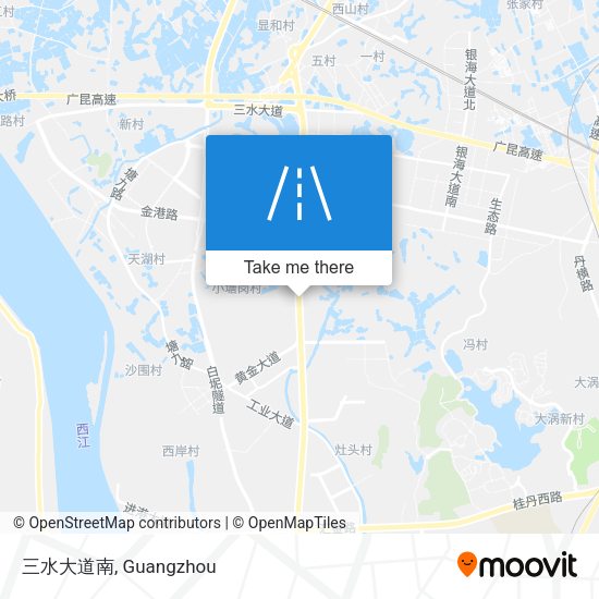 三水大道南 map