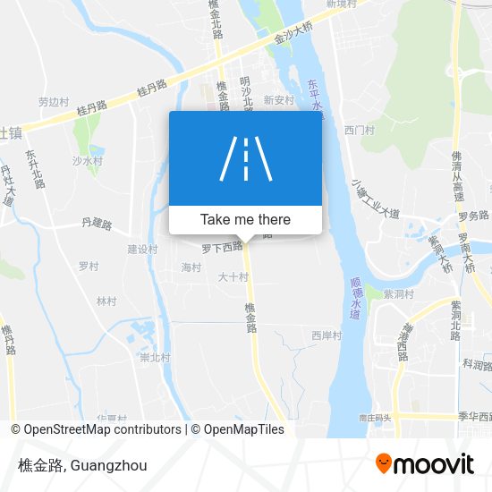 樵金路 map