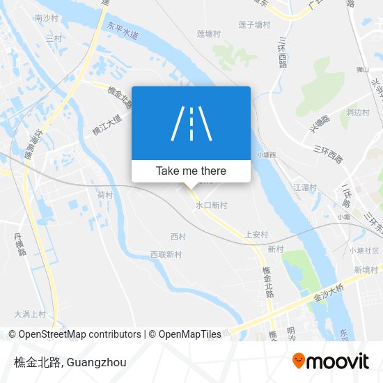 樵金北路 map