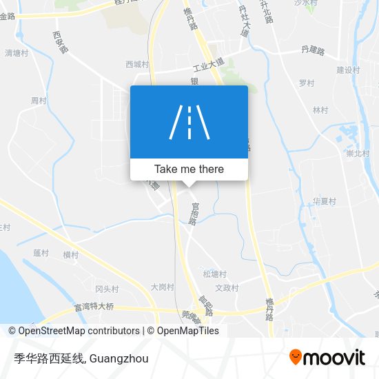 季华路西延线 map