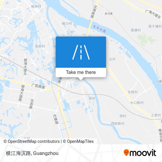 横江海滨路 map