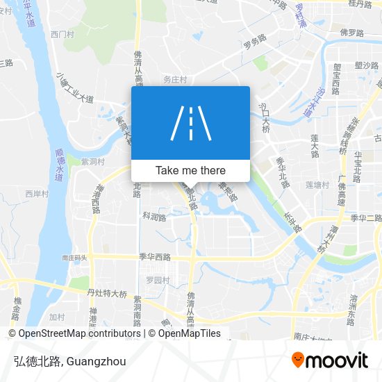 弘德北路 map