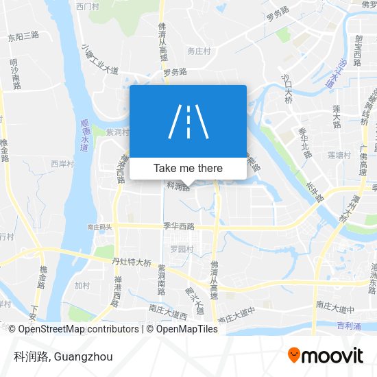 科润路 map