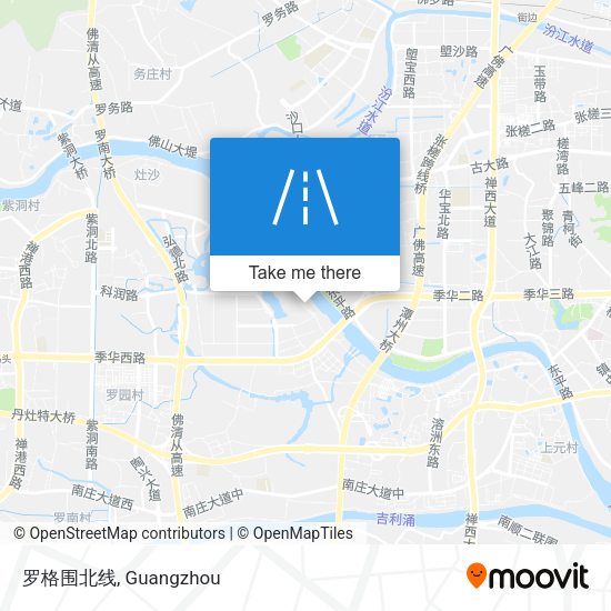 罗格围北线 map