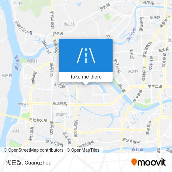 湖田路 map