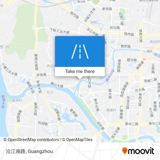 沿江南路 map