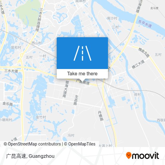 广昆高速 map