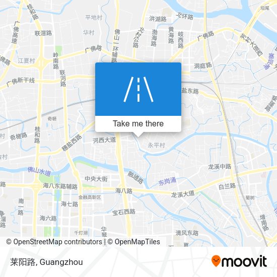 莱阳路 map