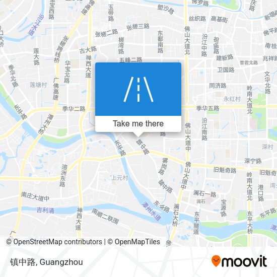 镇中路 map