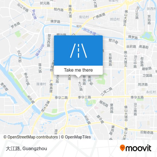 大江路 map