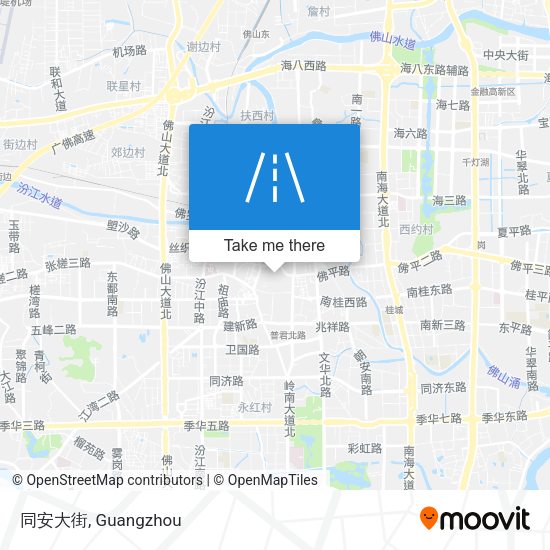 同安大街 map