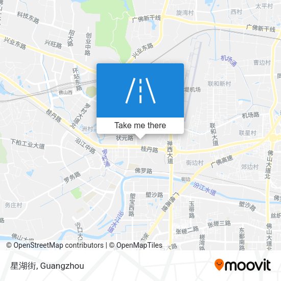 星湖街 map