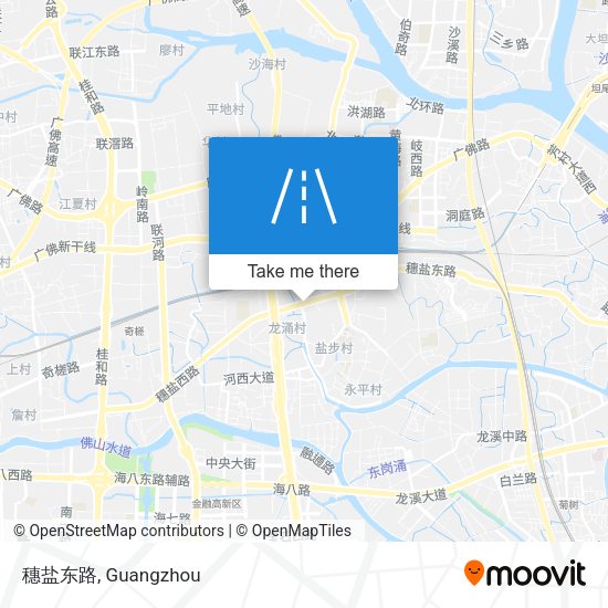 穗盐东路 map