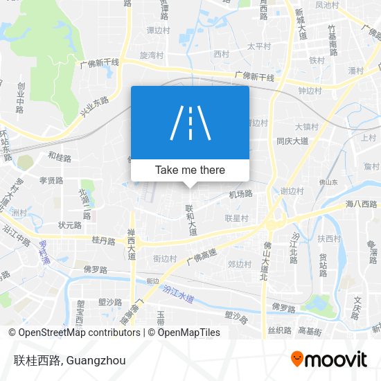 联桂西路 map