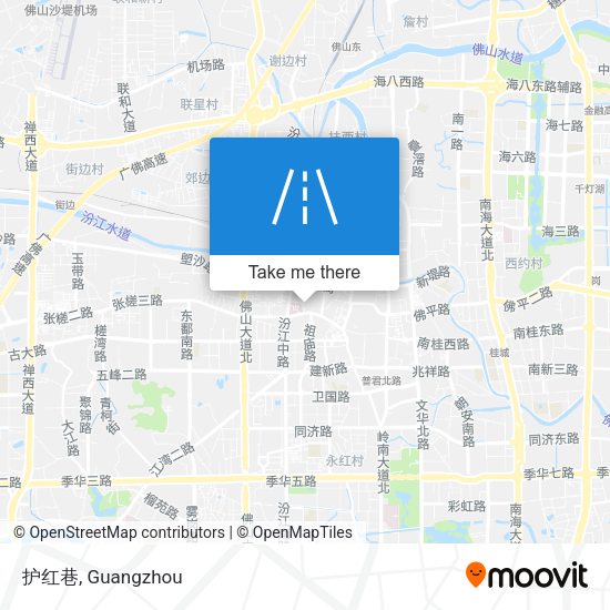 护红巷 map