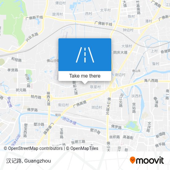 汉记路 map