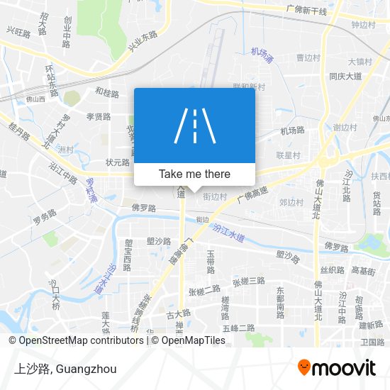 上沙路 map