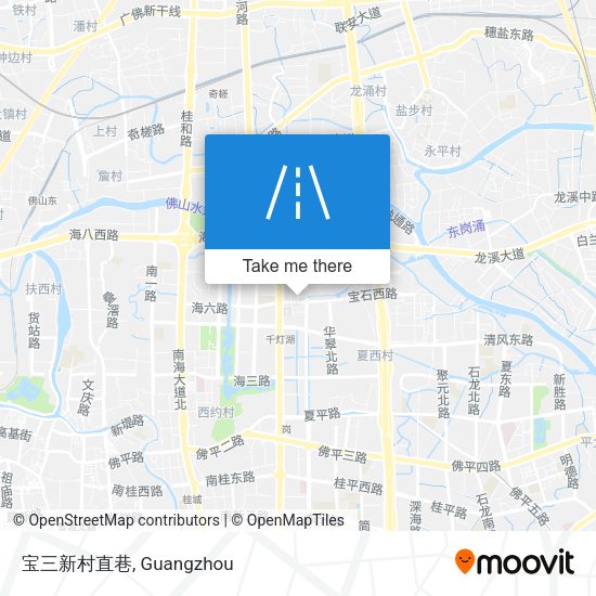宝三新村直巷 map
