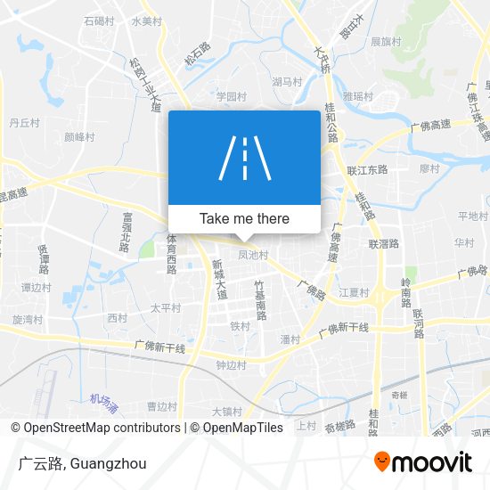 广云路 map