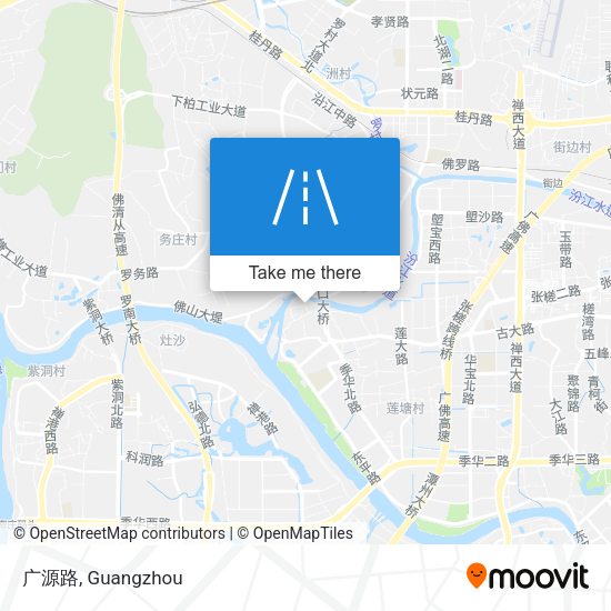 广源路 map