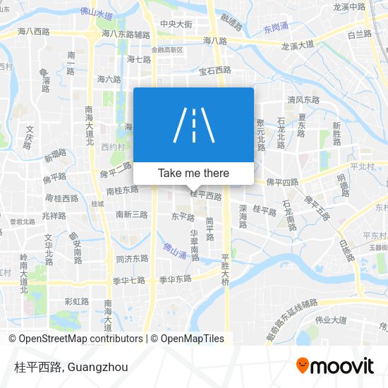 桂平西路 map