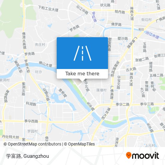 学富路 map