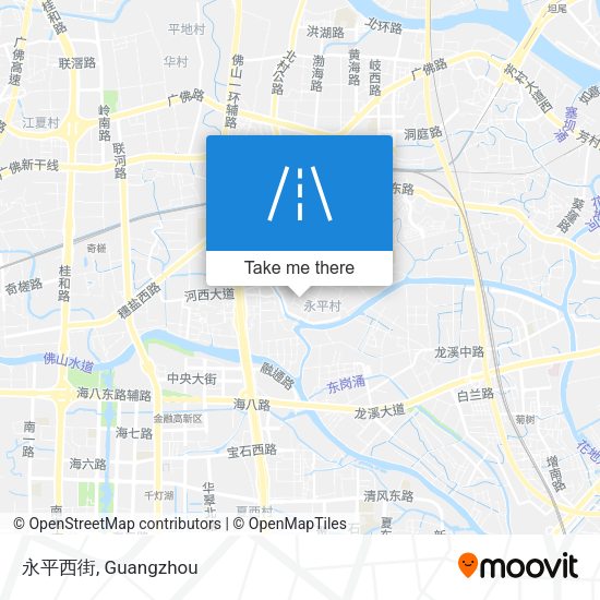 永平西街 map