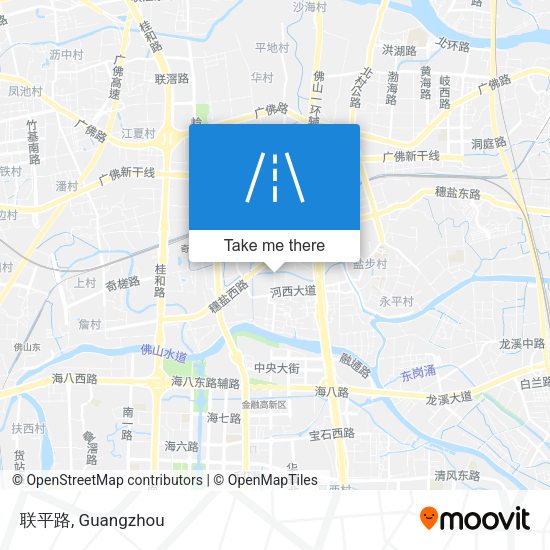联平路 map