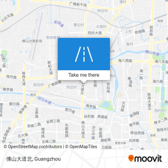 佛山大道北 map