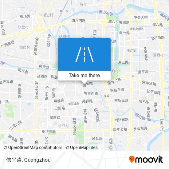 佛平路 map