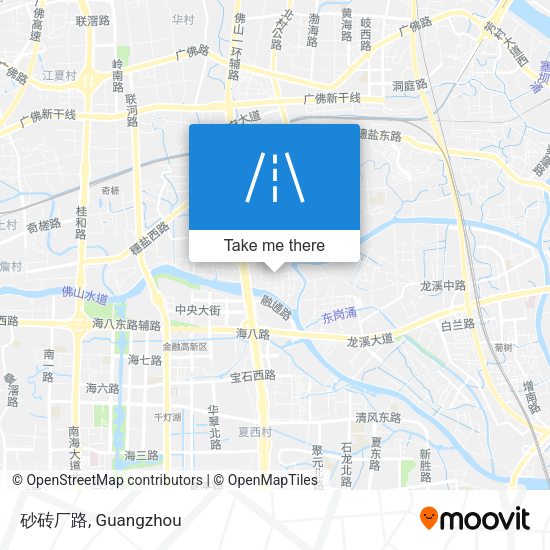 砂砖厂路 map