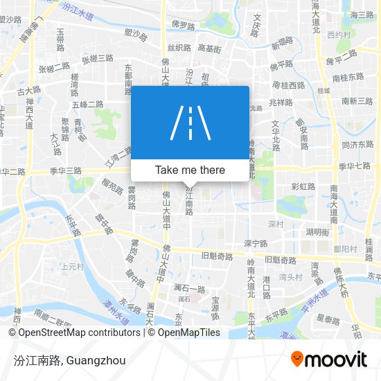 汾江南路 map