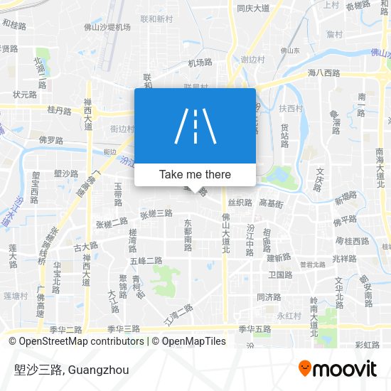塱沙三路 map