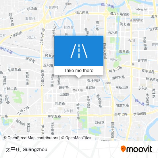 太平庄 map